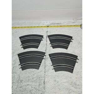 Set of 4 Carrera GO!!! 1:43 Slot Car Track Curved Pieces – 1/90° Turns